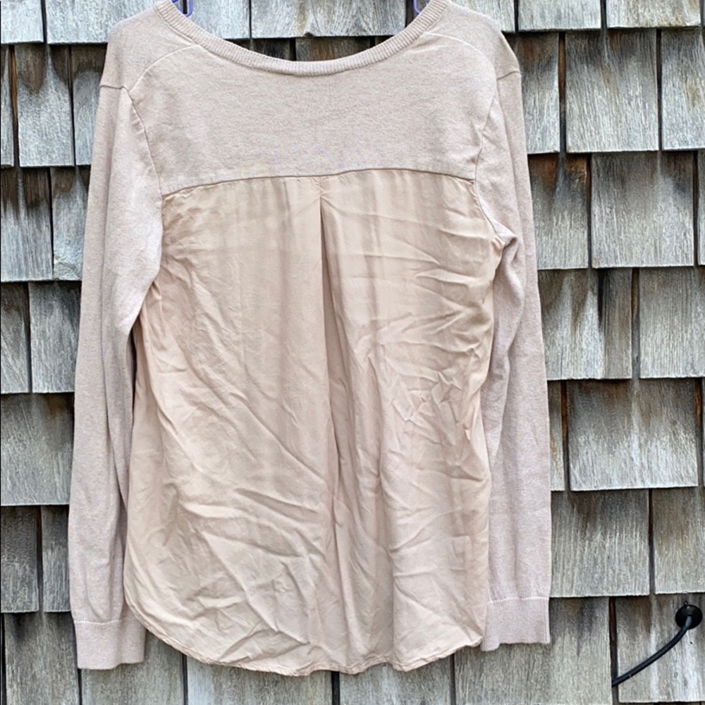 Two-Material Sweater - Picture 3 of 3